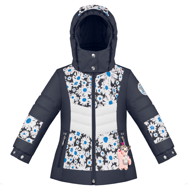Veste de Ski/Snow Poivre Blanc Ski Jacket 1004 multico daisy blue Fille