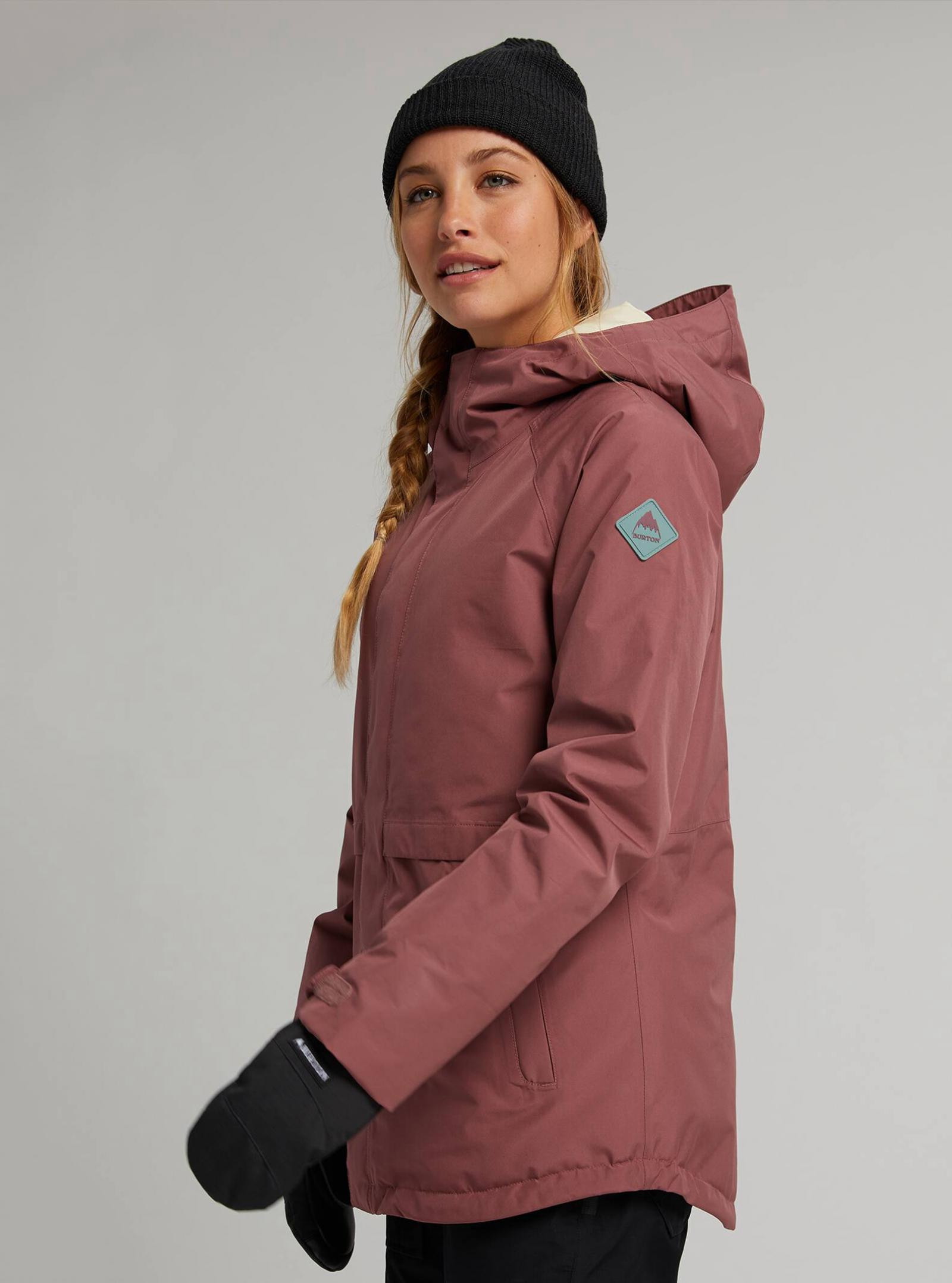 Veste de Ski Snow Burton Gore Tex Kaylo Rose Brown Femme