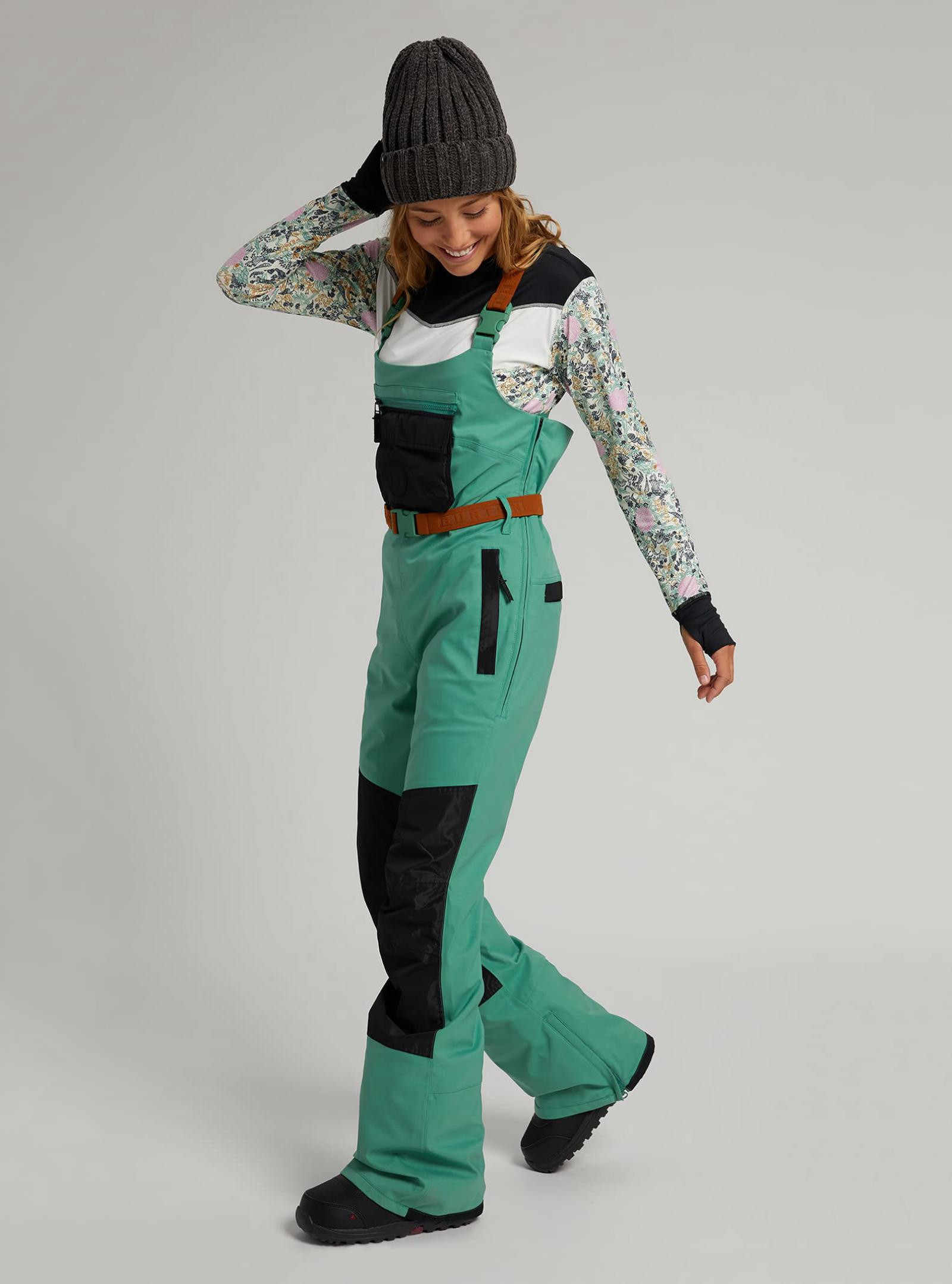 Salopette de Ski Snow Burton Larosa Frosty Spruce True Black Femme