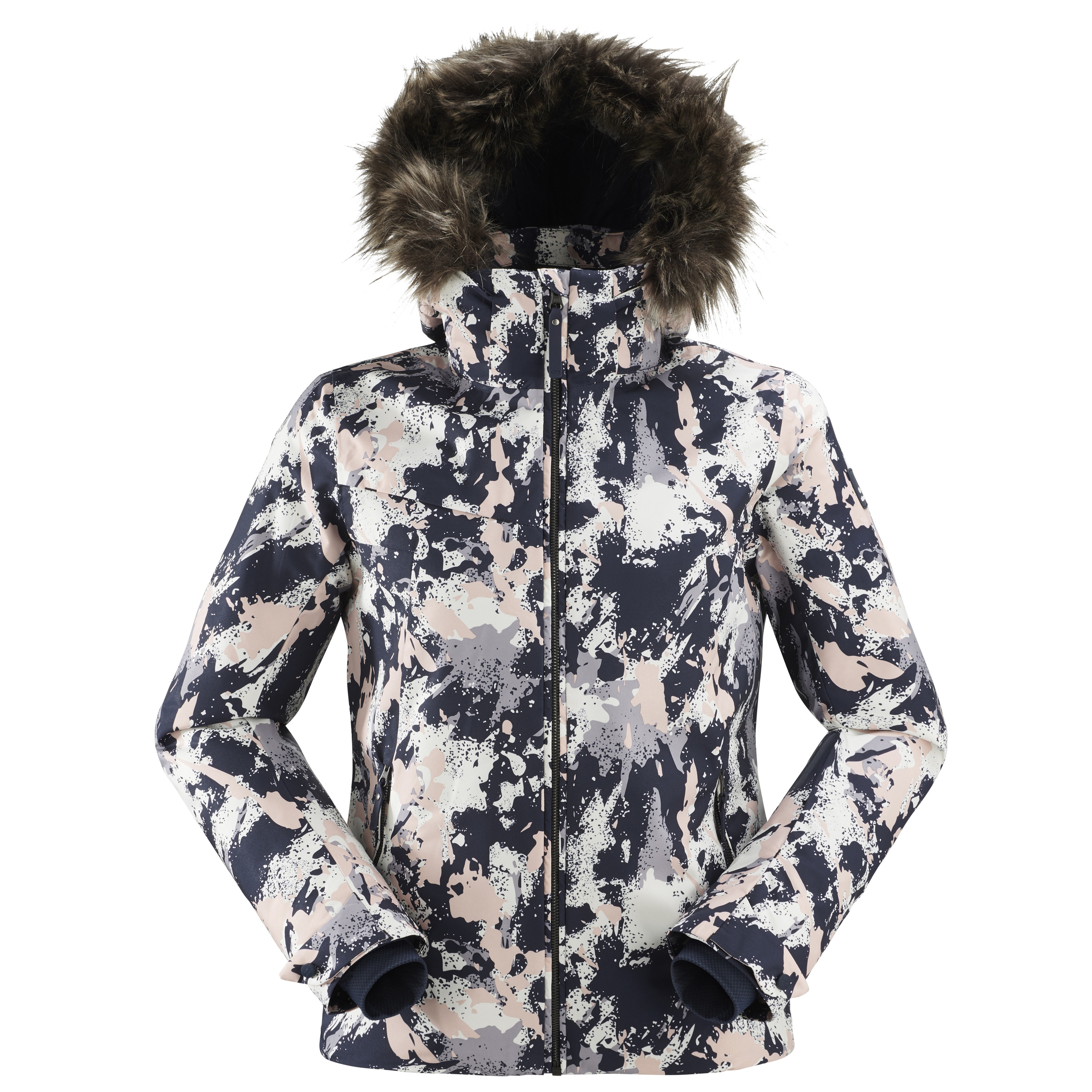 Veste De Ski Eider The Rocks Print Rose Femme Livraison Gratuite