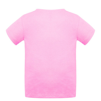 T-Shirt Poivre Blanc 4404 Bubble Pink Fille