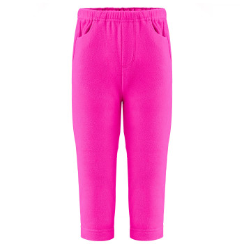 Pantalon En Polaire 1520 Poivre Blanc Mega-Pink Garçon