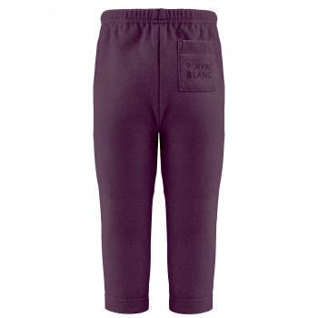 Pantalon En Polaire 1520 Poivre Blanc Mulberry-Purple Garçon