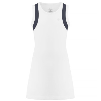 Robe de Tennis Poivre Blanc Meryl Stretch 4831 White Oxford Blue 3 Fille