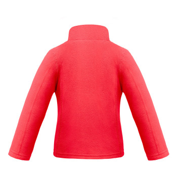 Polaire Micro Fleece Sweater Poivre Blanc 1540 Logo Techno Red 2 Fille
