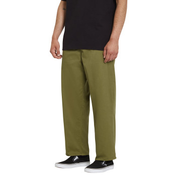 Pantalon Volcom Outer Spaced Solid Martini Olive Homme