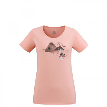 Tee shirt Millet ESTEREL TS SS W Pop Coral Femme