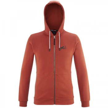 Polaire Millet Divino Fz Hoodie Rouge Homme