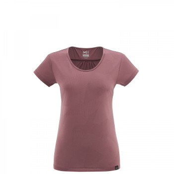 T-shirt Millet Hiking Jacquard Rose Femme