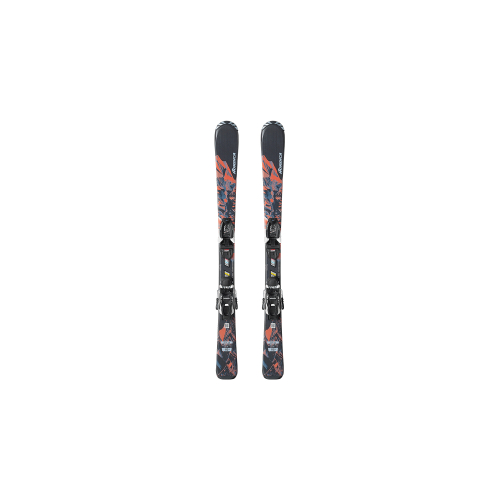 Nordica Team Am Fdt (70-90) Ski Pack + Jr 4.5 Fdt Black Boy's Bindings