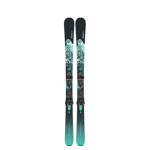 Nordica Wild belle dc 84 ski pack + Tp2 lt11 fdt Green bindings for women