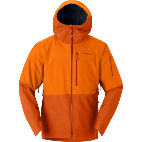 Veste de Ski / Snow Norrona lofoten Gore-Tex Gold Flame Homme