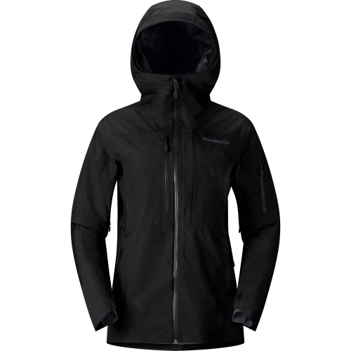 Veste de Ski / Snow Norrona lofoten Gore-Tex insulated Caviar Black Femme