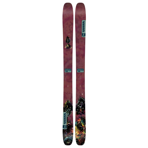 Women's K2 Reckoner 110 W Violet Bindless Skis