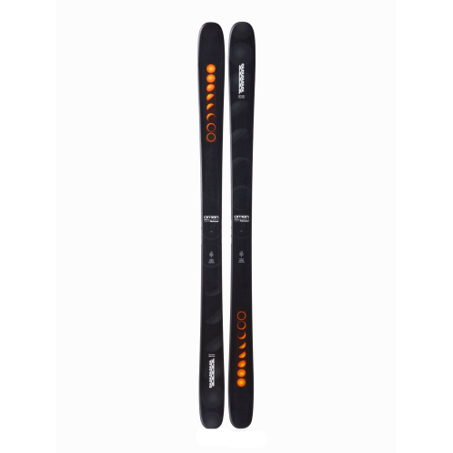 Men's K2 Omen team Black single skis (without bindings)