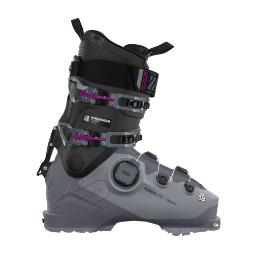 Women's K2 Mindbender 85 boa w Grey ski boots
