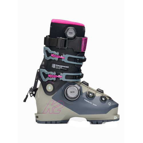 Women's K2 Mindbender 125 boa w Grey ski boots