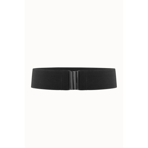 Ceinture Poivre Blanc Elasti Noir Femme