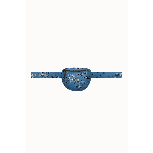 Minisac banane Poivre Blanc Mini Bleu Femme