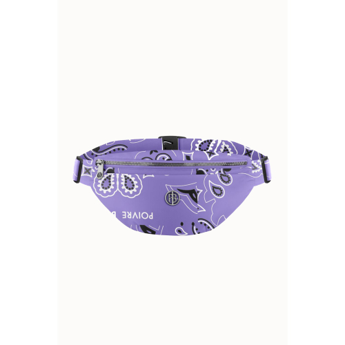Sac banane Poivre Blanc Banana ski waist bag Violet Femme