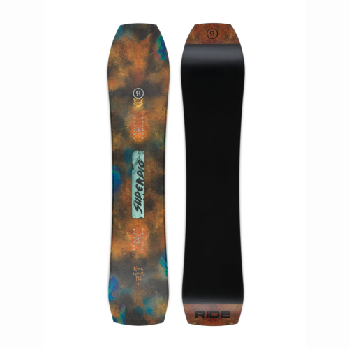 Planche de snowboard Ride Superpig Marron Homme