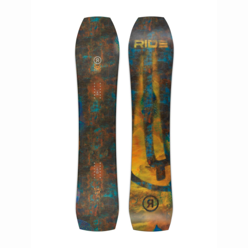 Planche de snowboard Ride Warpig Marron Homme