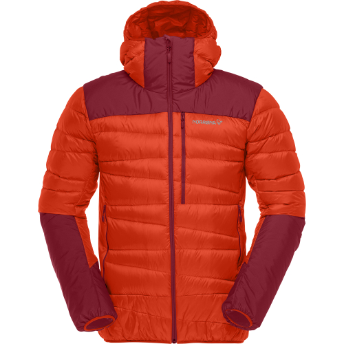 Doudoune Norrona falketind down 750 Hood Orange Homme