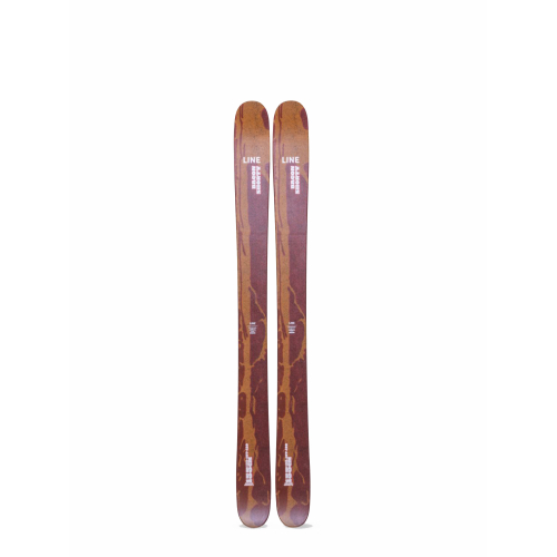 Boy's Line Bacon shorty Beige skis without bindings