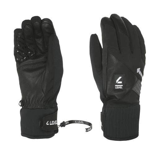 Gants de ski / snow Level I-Storm Gore-Tex Noir homme