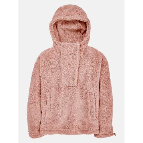 Women's Burton Lemma Fleece Pullover Pink Fleece Sweatshirt