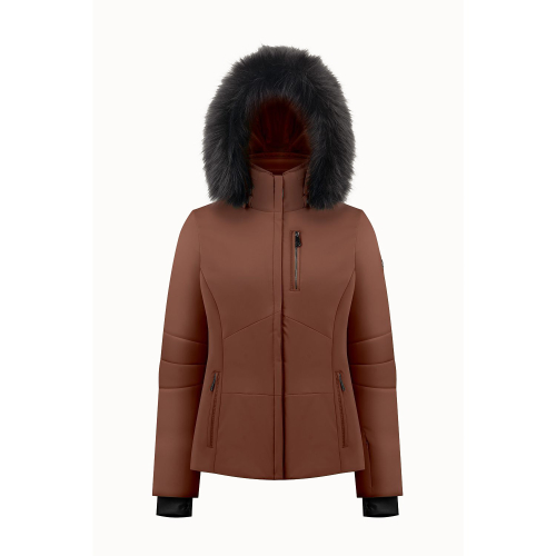 Women's Ski / Snow Jacket Poivre Blanc Stretch Ski 0802 Choco Brown