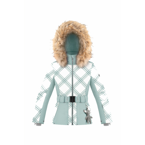 Girls' Ski / Snow Jacket Poivre Blanc 1003 Cross Aloe Blue