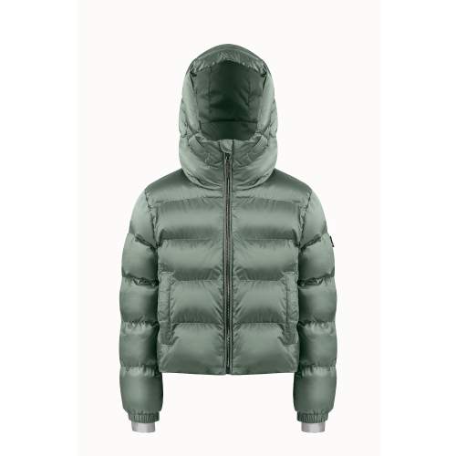 Doudoune Poivre Blanc Synthetic Down 1200 Lichen Green Fille