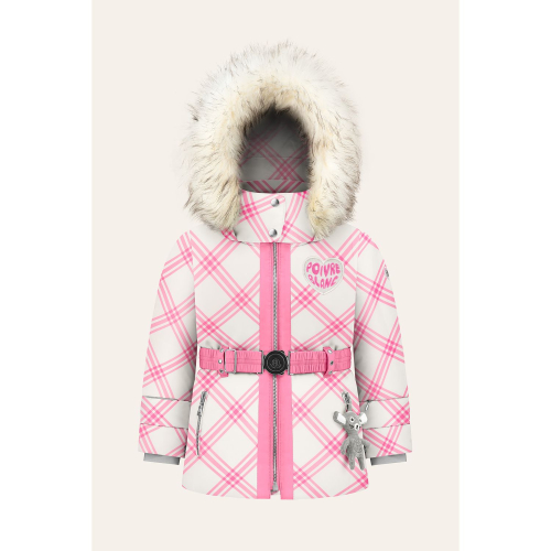 Doudoune Poivre Blanc Synthetic Down 1201 Cross Orchid Pink Fille