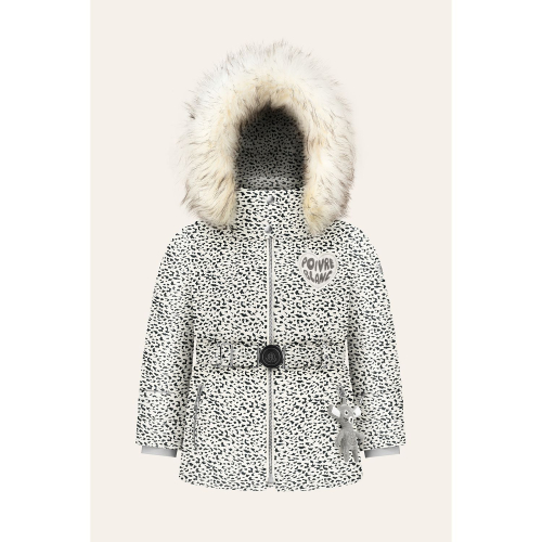 Doudoune Poivre Blanc Synthetic Down 1201 Jaguar Off Black Fille