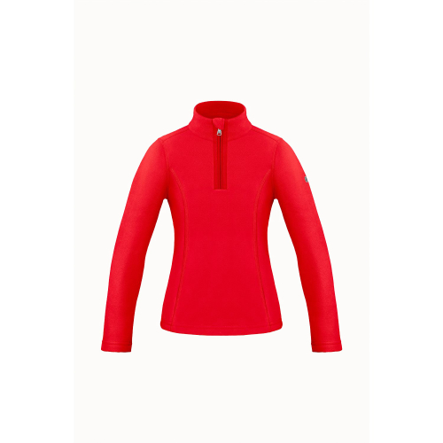 Veste Polaire Poivre Blanc Micro Fleece Sweater 1540 Scarlet Red Fille