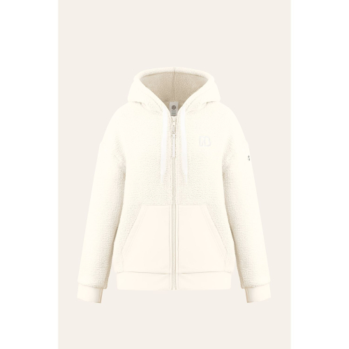 Polar Jacket Poivre Blanc Sherpa Hoody Jacket 5401 Natural White Woman