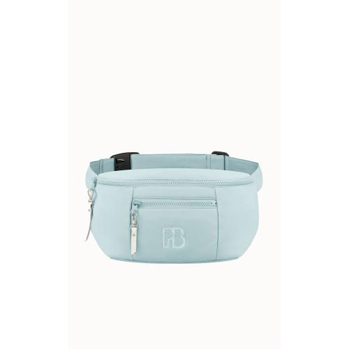 Bag Banana Poivre Blanc Neoprene Large Banana 9091 Aloe Blue Woman