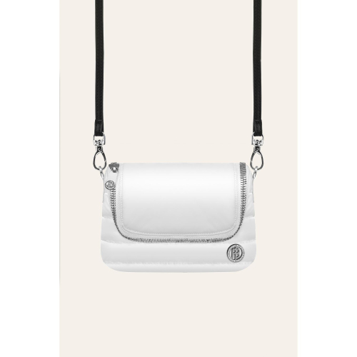 Handbag Poivre Blanc Belt Shoulder 9096 White Woman