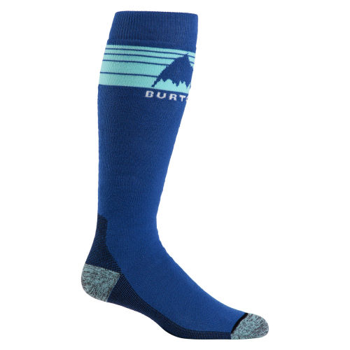 Chaussettes de ski/snow Burton Midweight Emblem light teal homme