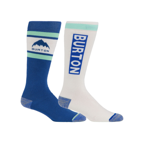 Chaussettes de ski/snow Burton Weekend Midweight (2 Pack) jake blue / light teal femme