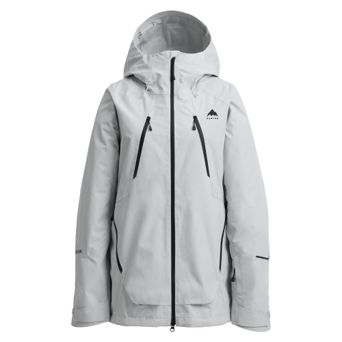 Women's Burton Reserve GORE-TEX 2L gray cloud ski / snow jacket