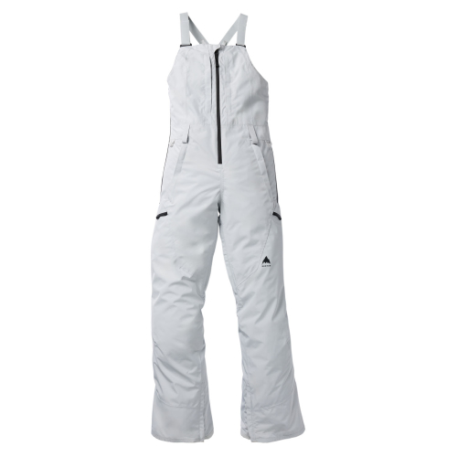 Pantalon de ski / snow Burton Reserve GORE-TEX 2L Bib Gray Cloud Short Femme