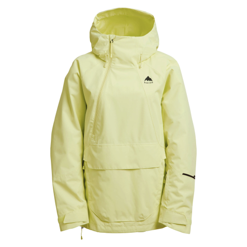 Women's Burton Reserve 2L Relaxed anorak Glow Yellow Green ski / snow jacket