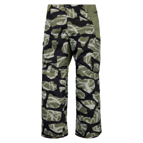 Pantalon de ski / snow Burton Reserve 2L Insulated Graffiti Camo / Forest Moss Homme