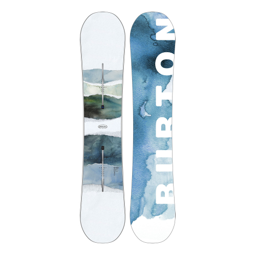 Snowboard Burton Cultivator Flat Top Watercolor Homme