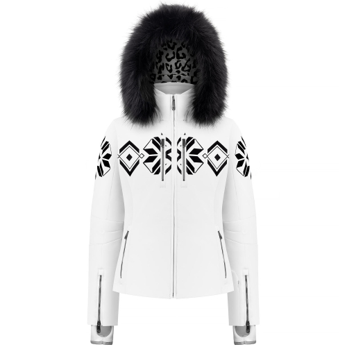 Veste de Ski Poivre Blanc 0800 Fancy White 2 Femme