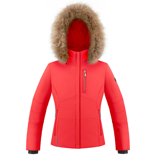 Veste de Ski Stretch Poivre Blanc 0802 Scarlet Red 8 Fille