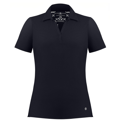 Poivre Blanc Polo 2101 Oxford-Blue4 Woman