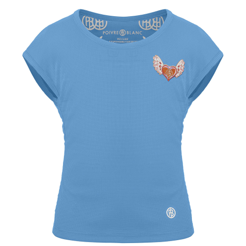 Tee Shirt Poivre Blanc 2101 Lagoon-Blue Girl